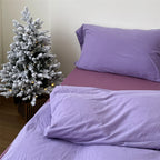 Bedding Set Cotton Percale Breathable Wrinkle-Resistant