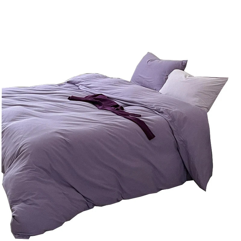 Bedding Set Cotton Percale Breathable Wrinkle-Resistant