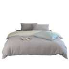 Bedding Set Cotton Percale Pinstripe Reversible