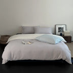 Bedding Set Cotton Percale Pinstripe Reversible
