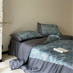 Bedding Set Cotton Satin Breathable 4-Piece