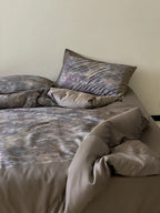 Bedding Set Cotton Satin Breathable 4-Piece