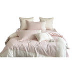 Bedding Set Cotton Satin Breathable Butterfly Embroidery