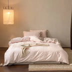 Bedding Set Cotton Satin Breathable Easy-Care