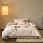 Bedding Set Cotton Satin Breathable Easy-Care