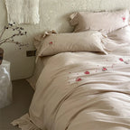 Bedding Set Cotton Satin Hotel Closure