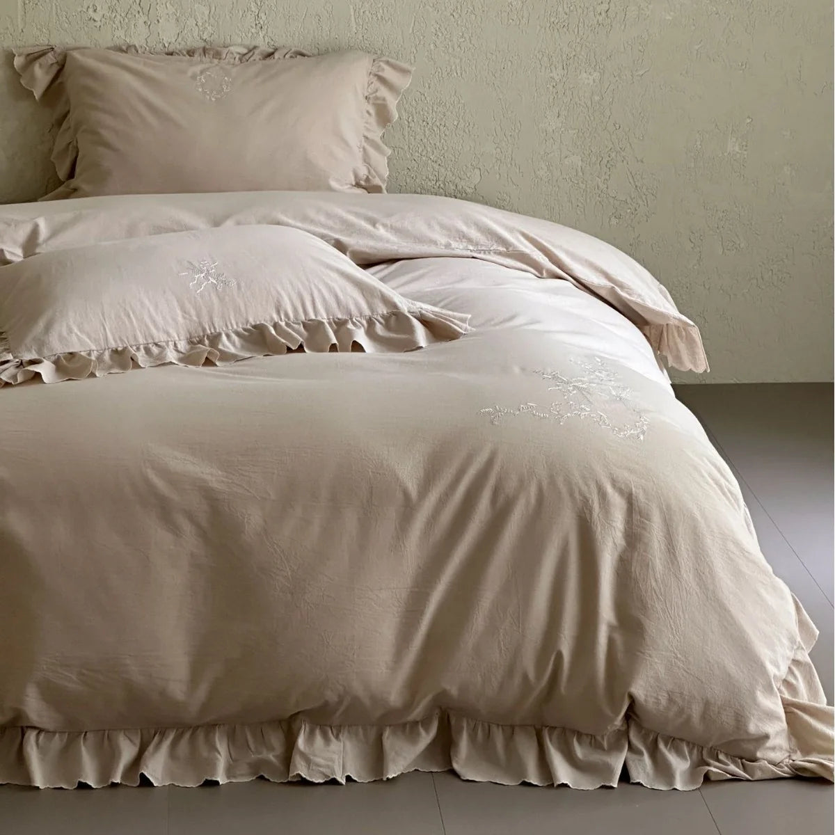 Bedding Set Cotton Satin Hotel Closure