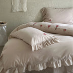 Bedding Set Cotton Satin Hotel Closure