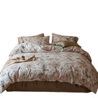 Bedding Set Cotton Satin Hotel Closure & Duvet Ties