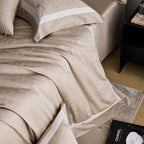 Bedding Set Cotton Satin Jacquard Hotel Closure