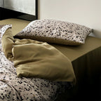 Bedding Set Cotton Satin Microfiber Marble Print Hotel Closure