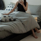 Bedding Set Cotton Satin Soft Breathable