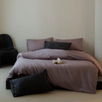 Bedding Set Cotton Satin Soft Breathable