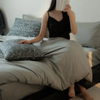 Bedding Set Cotton Satin Soft Breathable