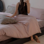 Bedding Set Cotton Satin Soft Breathable