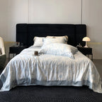 Bedding Set Cotton Satin Toile-de-Jouy Breathable