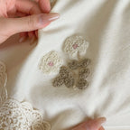 Bedding Set Embroidered Cotton Satin 4-Piece