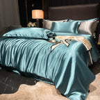 Bedding Set High-Count Silk Satin All-Season 4-Piece