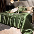 Bedding Set High-Count Silk Satin All-Season 4-Piece