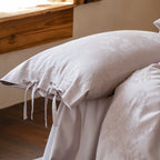 Bedding Set Jacquard Floral Breathable Cotton 4-Piece