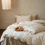 Bedding Set Jacquard Floral Breathable Cotton 4-Piece
