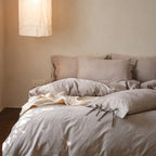 Bedding Set Jacquard Floral Breathable Cotton 4-Piece