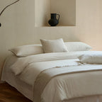 Bedding Set Linen Breathable Hypoallergenic 4-Piece
