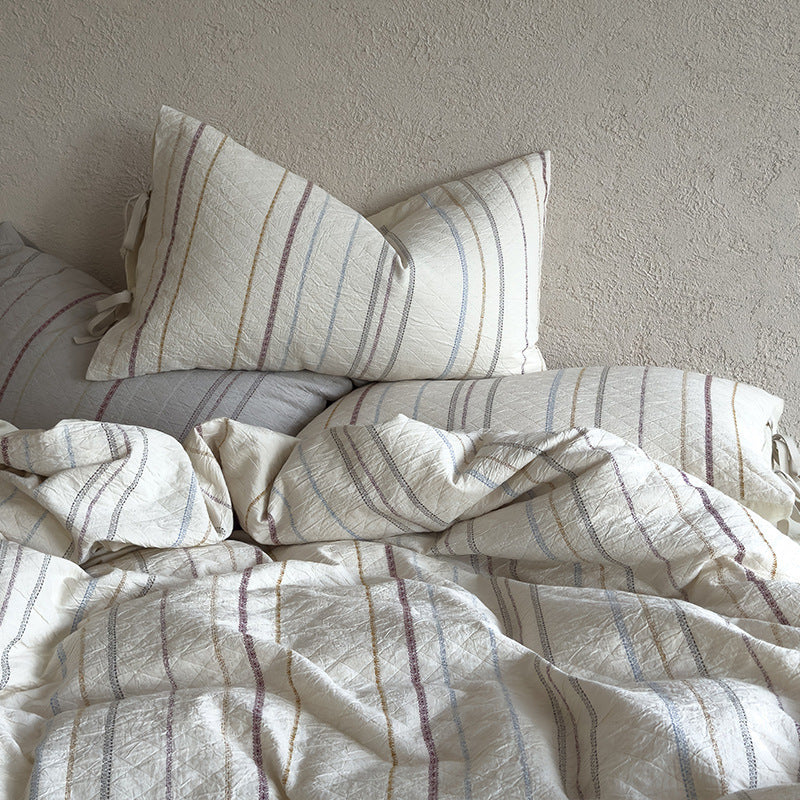 Bedding Set Linen-Cotton Reversible Stonewashed