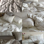 Bedding Set Linen-Cotton Reversible Stonewashed
