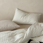 Bedding Set Linen-Look Breathable & Wrinkle-Resistant 4-Piece