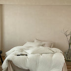 Bedding Set Linen-Look Breathable & Wrinkle-Resistant 4-Piece