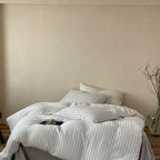 Bedding Set Linen-Look Breathable & Wrinkle-Resistant 4-Piece