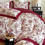 Bedding Set Long-Staple Cotton Embroidered 4-Piece