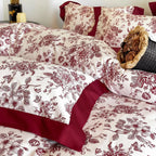 Bedding Set Long-Staple Cotton Embroidered 4-Piece