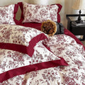 Bedding Set Long-Staple Cotton Embroidered 4-Piece