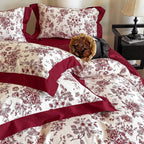 Bedding Set Long-Staple Cotton Embroidered 4-Piece