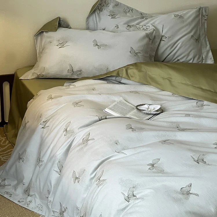 Bedding Set Mako Satin Butterfly Jacquard