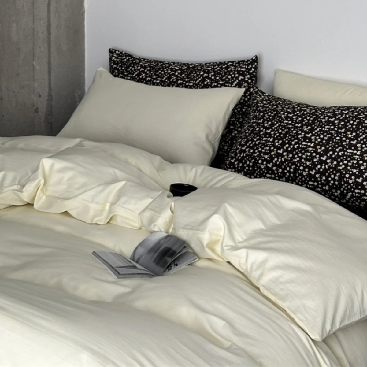 Bedding Set Matte Satin Breathable Set of 4