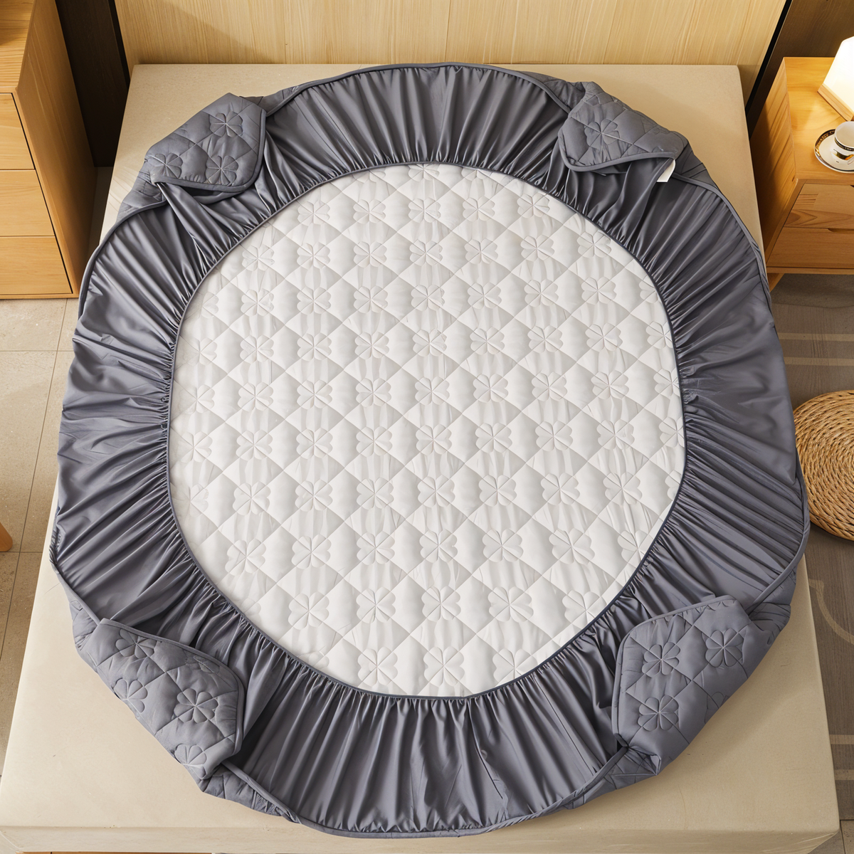 Bedding Set Moisture-Wicking Cotton-Poly Breathable Machine Washable