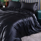 Bedding Set Mulberry Silk Hypoallergenic Cooling Includes 2 Pillowcases