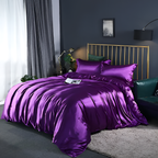 Bedding Set Mulberry Silk Hypoallergenic Cooling Includes 2 Pillowcases