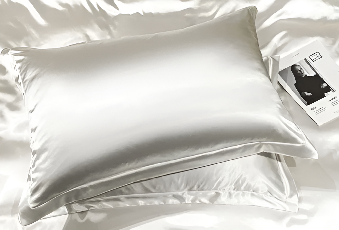 Bedding Set Mulberry Silk Hypoallergenic Cooling Includes 2 Pillowcases