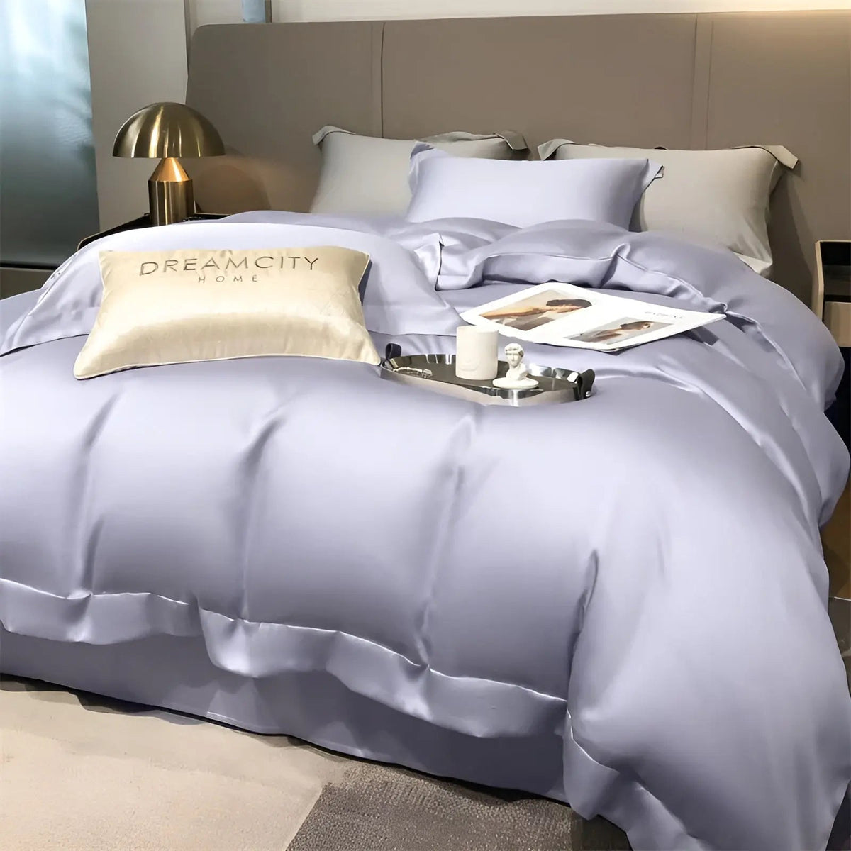 Bedding Set Organic Bamboo Silky-Soft 3-Piece