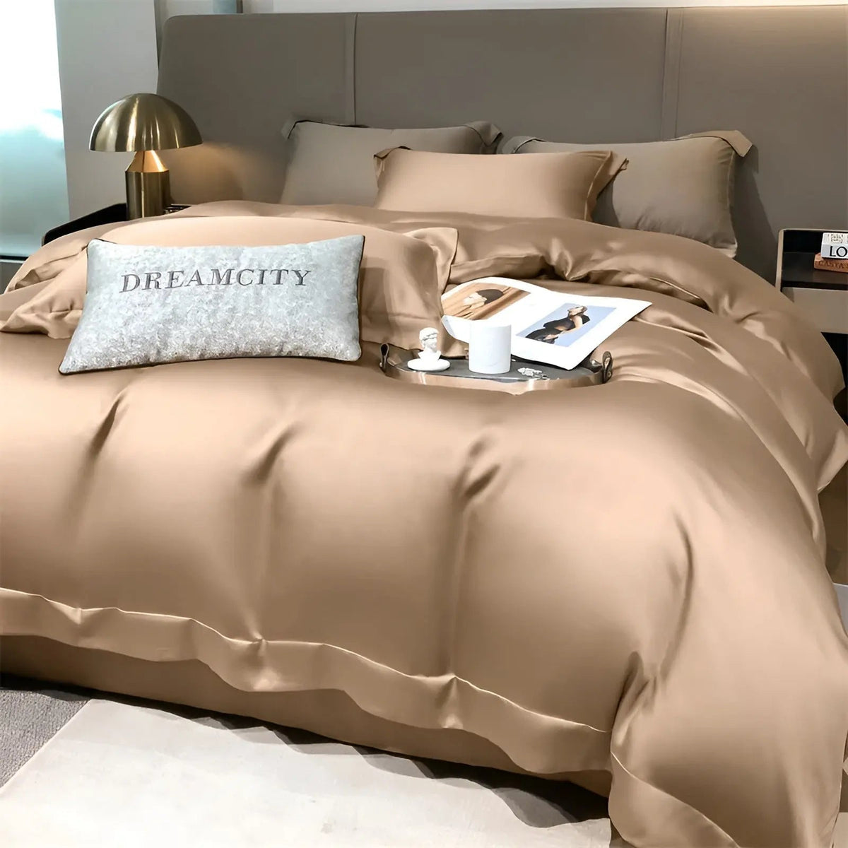 Bedding Set Organic Bamboo Silky-Soft 3-Piece