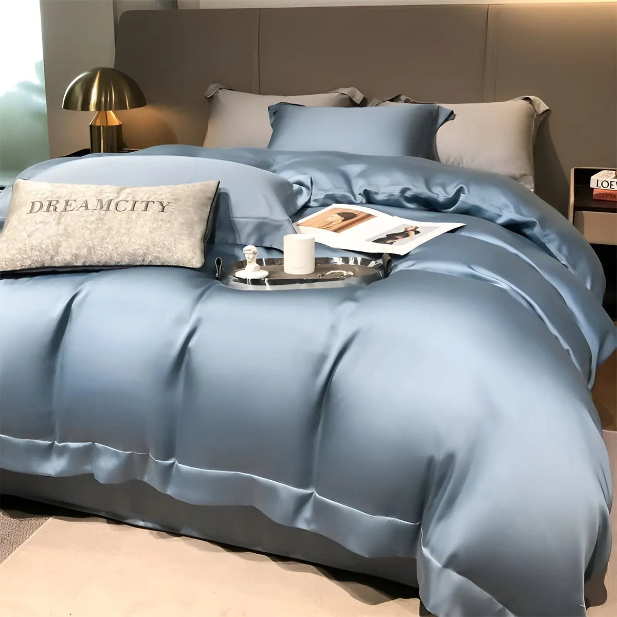Bedding Set Organic Bamboo Silky-Soft 3-Piece