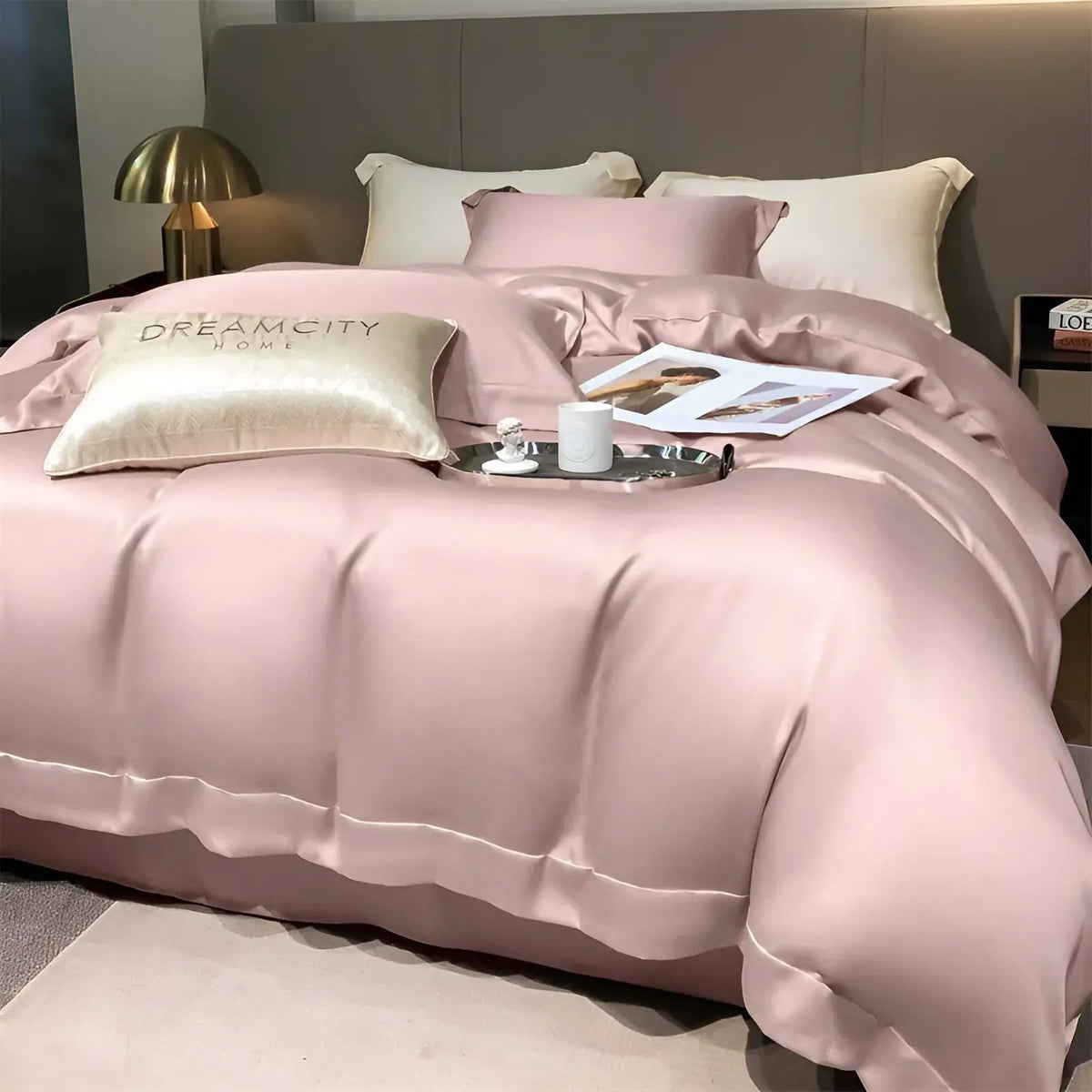 Bedding Set Organic Bamboo Silky-Soft 3-Piece