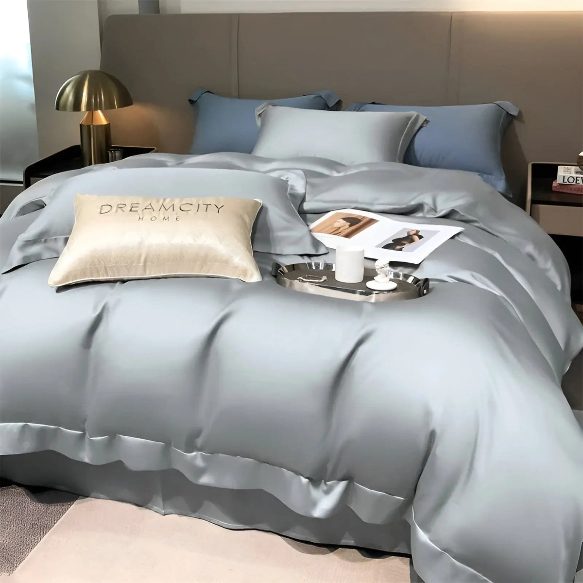 Bedding Set Organic Bamboo Silky-Soft 3-Piece