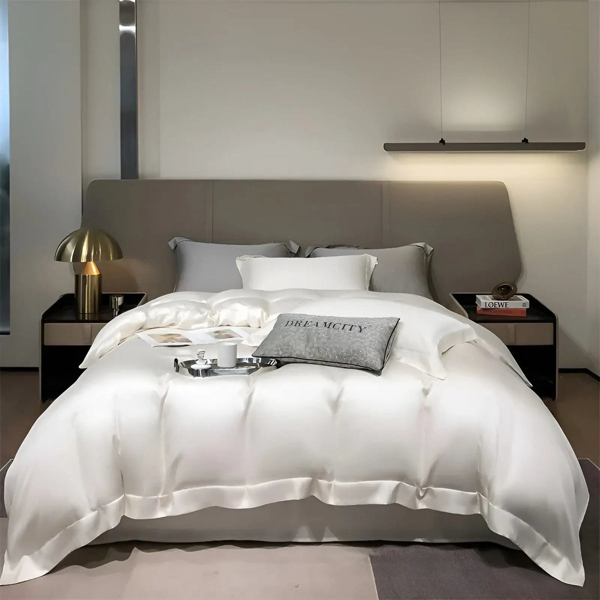 Bedding Set Organic Bamboo Silky-Soft 3-Piece