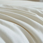 Bedding Set Organic Cotton-Linen Embroidered 4-Piece