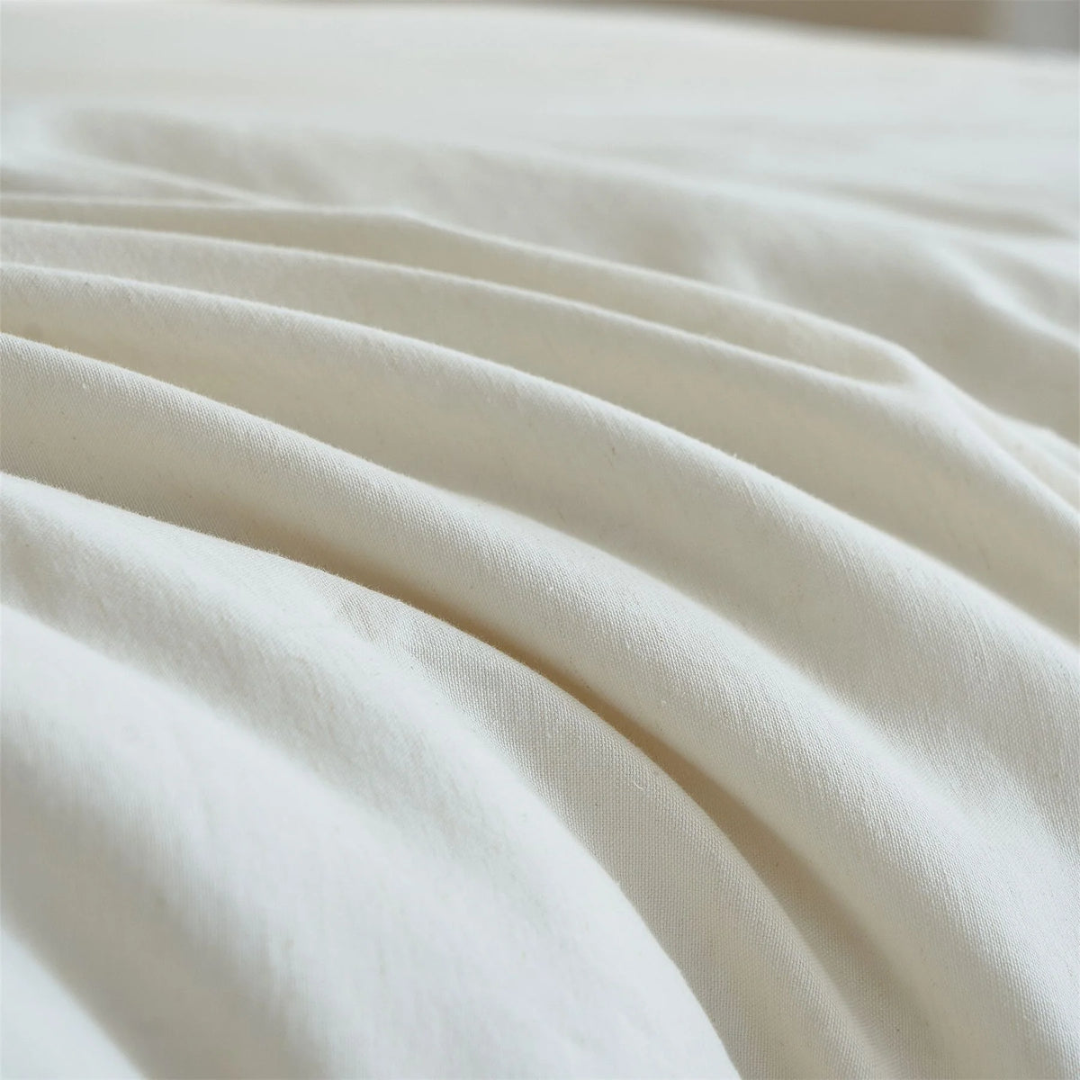 Bedding Set Organic Cotton-Linen Embroidered 4-Piece